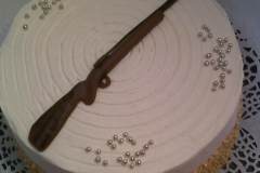 Kakku "metsastystutkinto suoritettu"