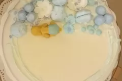 Kastekakku poikavauvalle