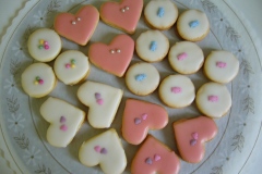 Sydämelliset täytetyt pikkuleivät