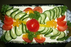 Kasvisvoileipäkakku